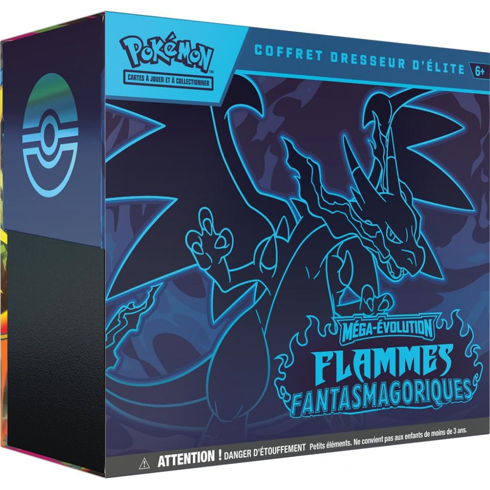 Pokémon – ETB – Flammes Fantasmagoriques – ME02 – Coffret Dresseur d’Elite FR - Kage No Sekai