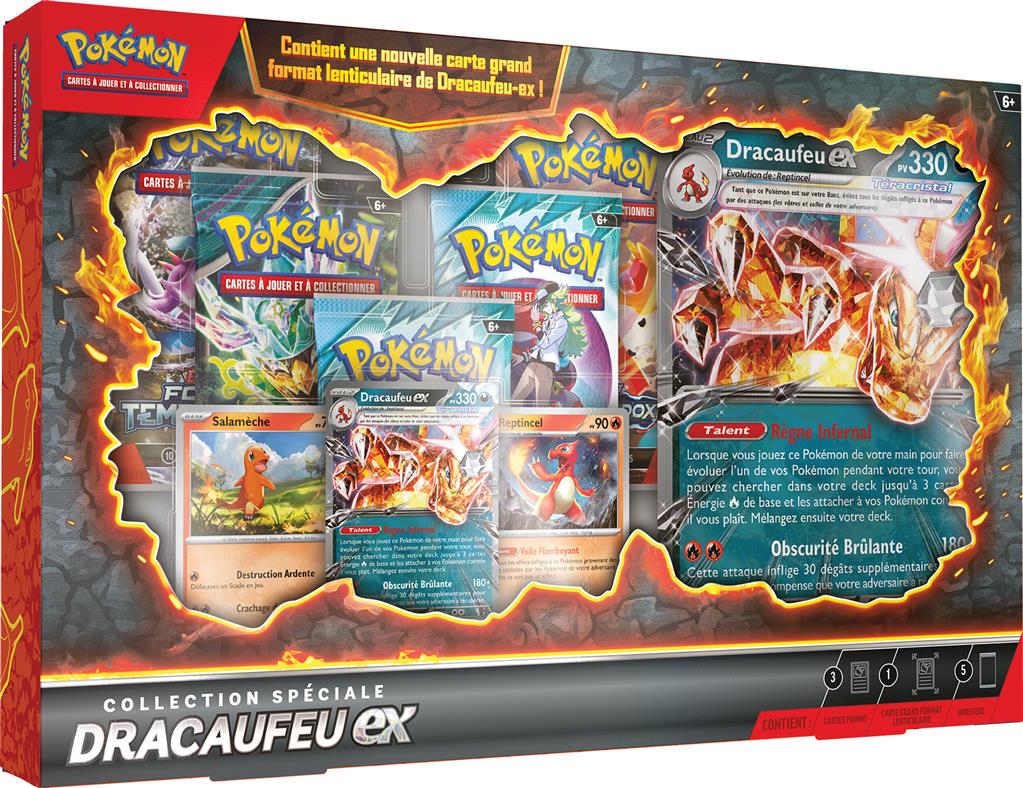 Coffret Collection Spéciale Dracaufeu - ex - Pokémon FR - Kage No Sekai