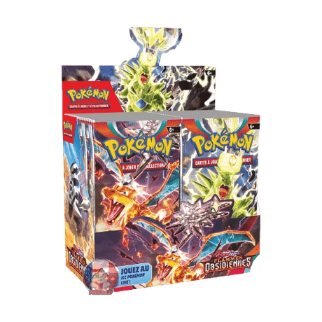 Display Flammes Obsidiennes – Série Écarlate et Violet – Boîte de 36 Boosters Pokémon - Kage No Sekai
