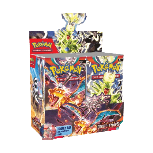 Display Flammes Obsidiennes – Série Écarlate et Violet – Boîte de 36 Boosters Pokémon - Kage No Sekai