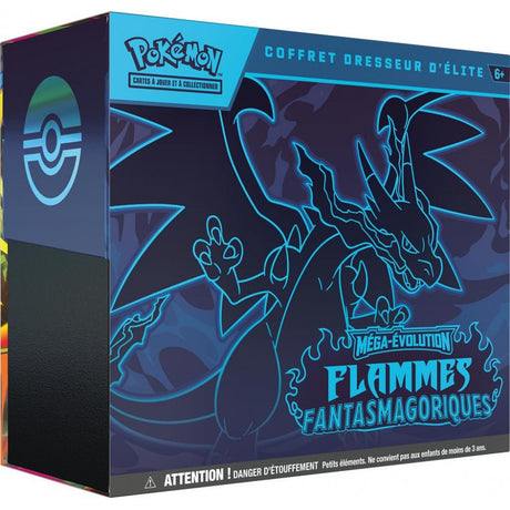 Pokémon – ETB – Flammes Fantasmagoriques – ME02 – Coffret Dresseur d’Elite FR - Kage No Sekai